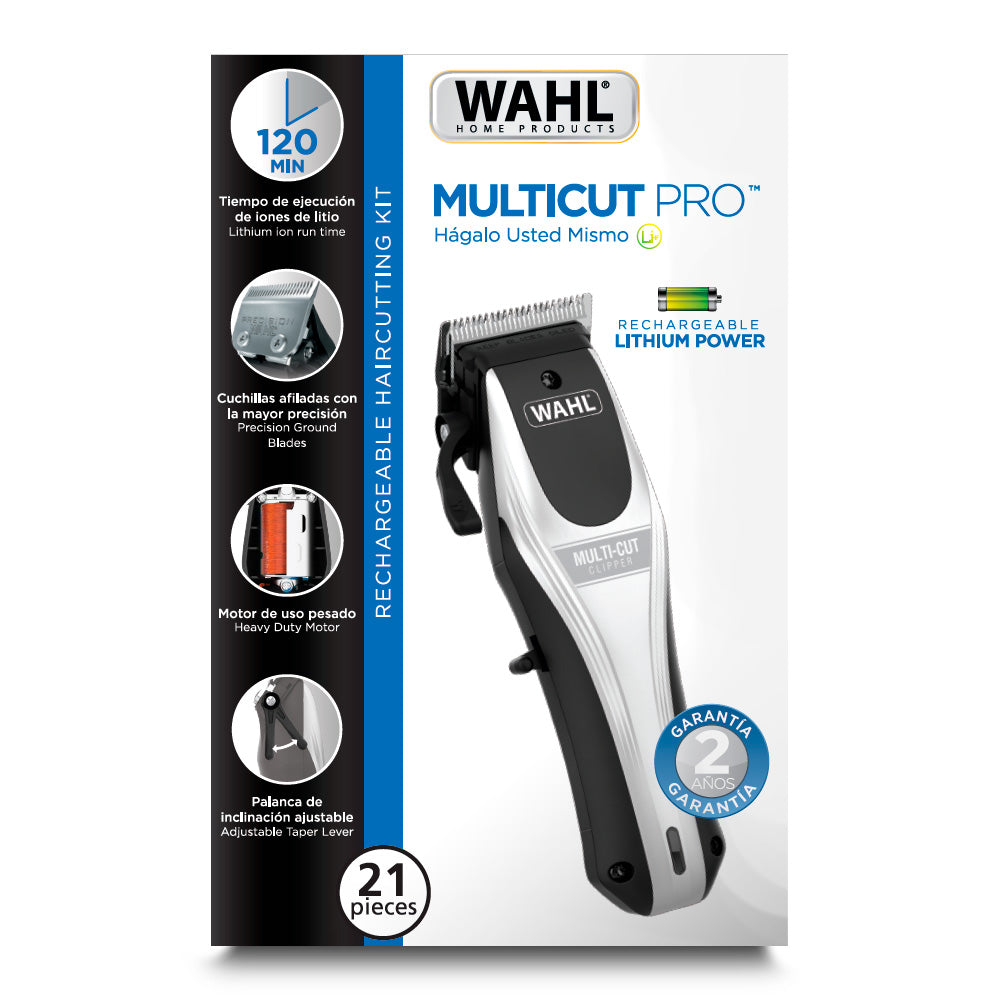 Cortadora De Cabello Recargable Kit Multi-Cut Pro Wahl 09657-008