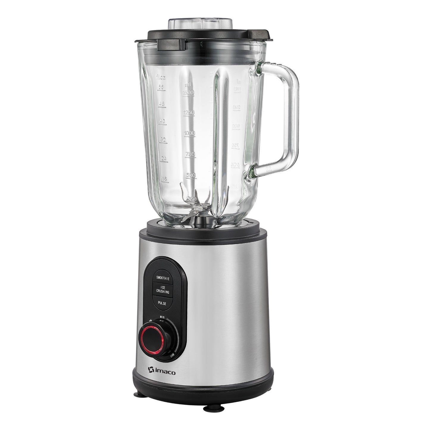 Licuadora Acero 1.5 litros 1200w v/v + vaso to go BLS1260 Imaco