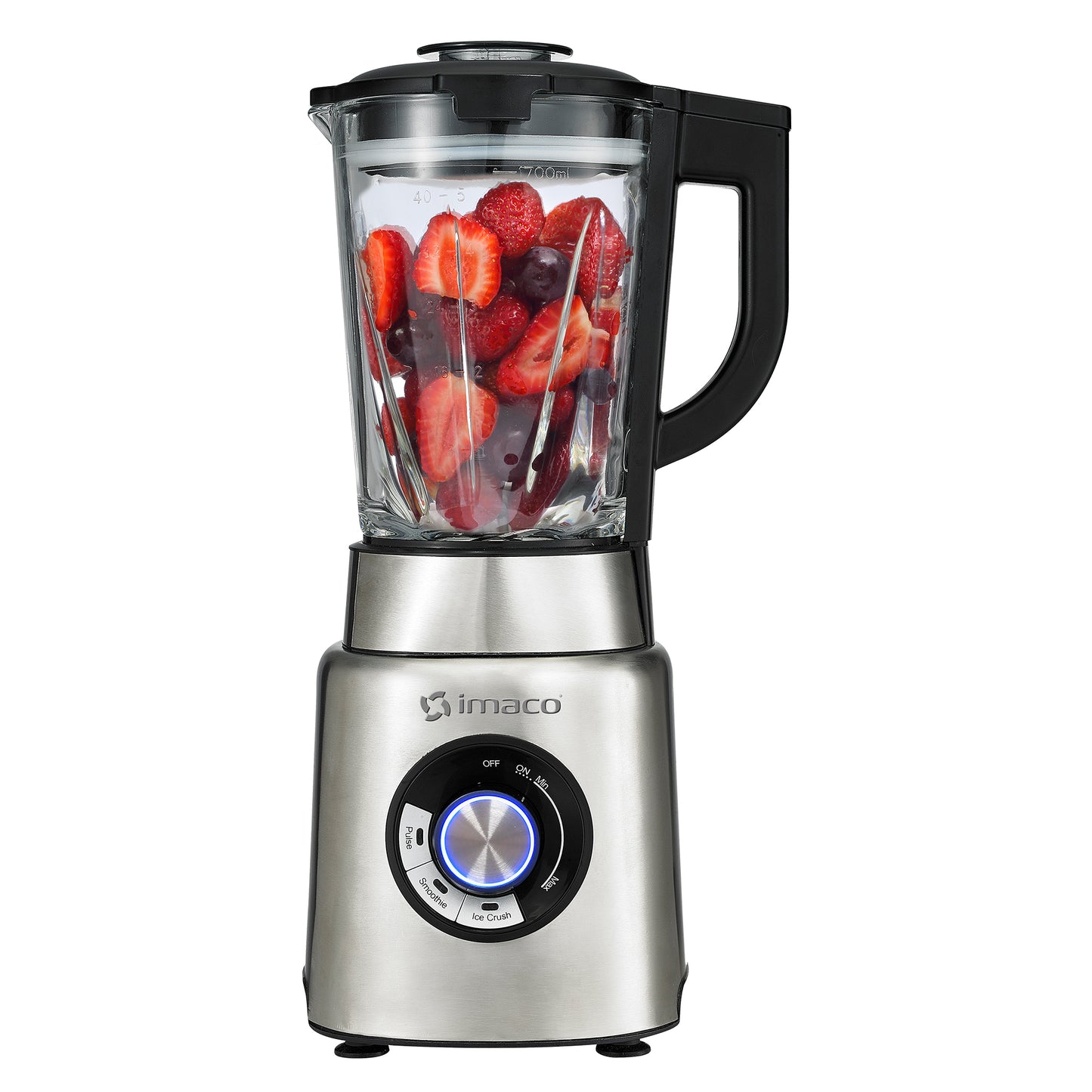 Licuadora 1.7 litros ice crush acero inox 1400w bls1417 Imaco