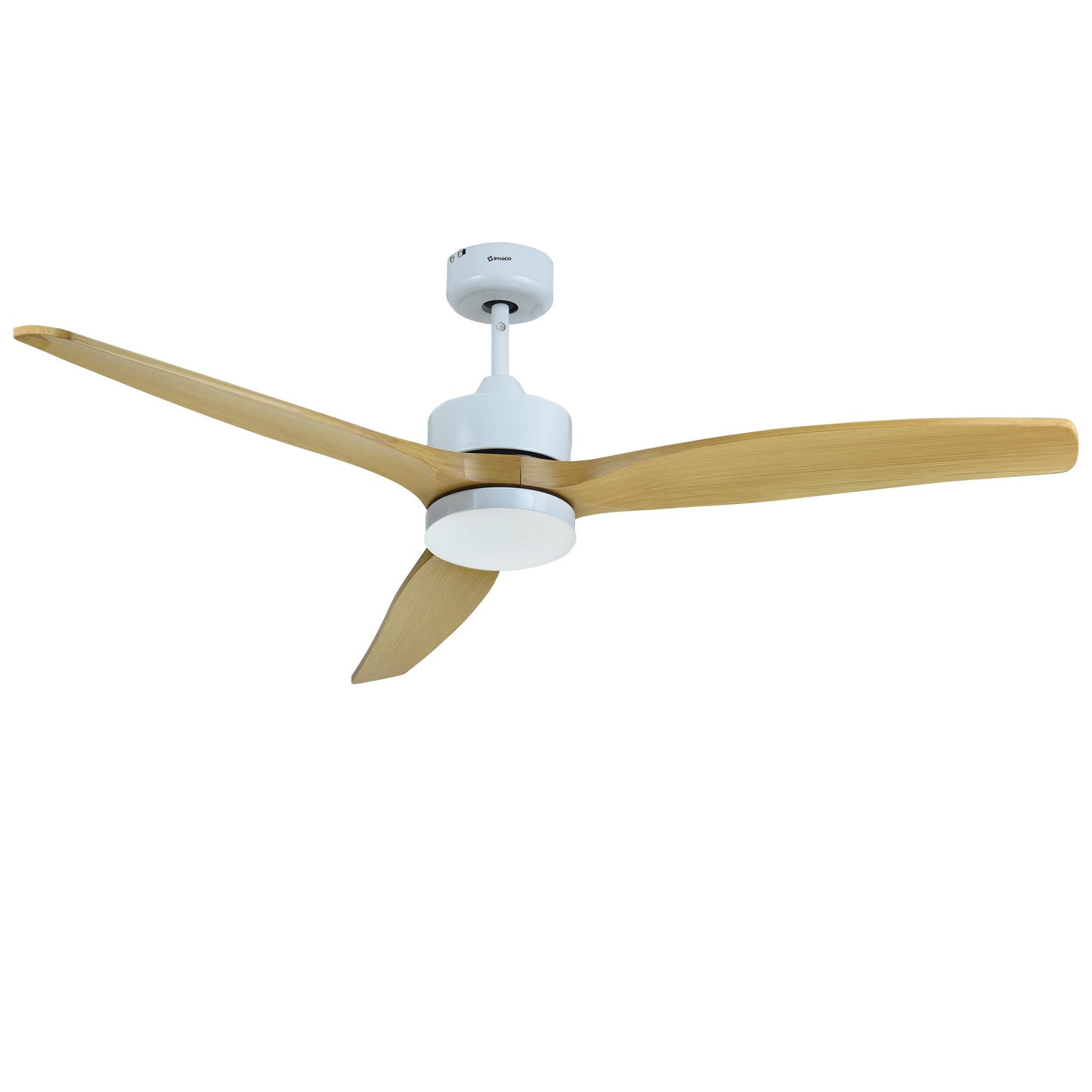 Ventilador decorativo de techo 52" c/luz / ctrl remoto timer 8h Imaco CF5235DC