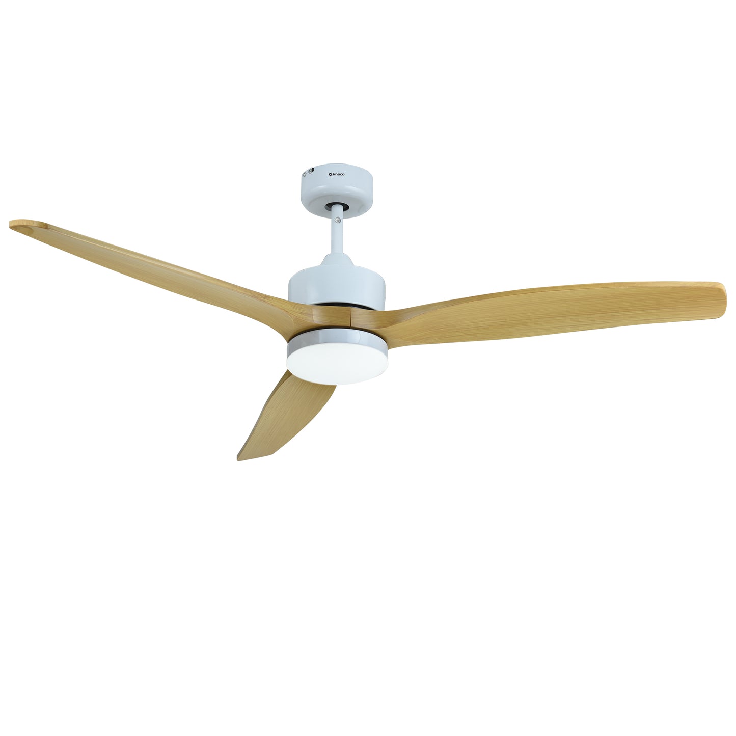 Ventilador decorativo de techo 52" c/luz / ctrl remoto timer 8h Imaco CF5235DC