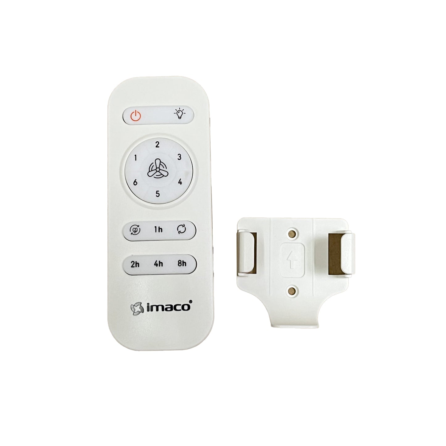 Ventilador decorativo de techo 52" c/luz / ctrl remoto timer 8h Imaco CF5235DC