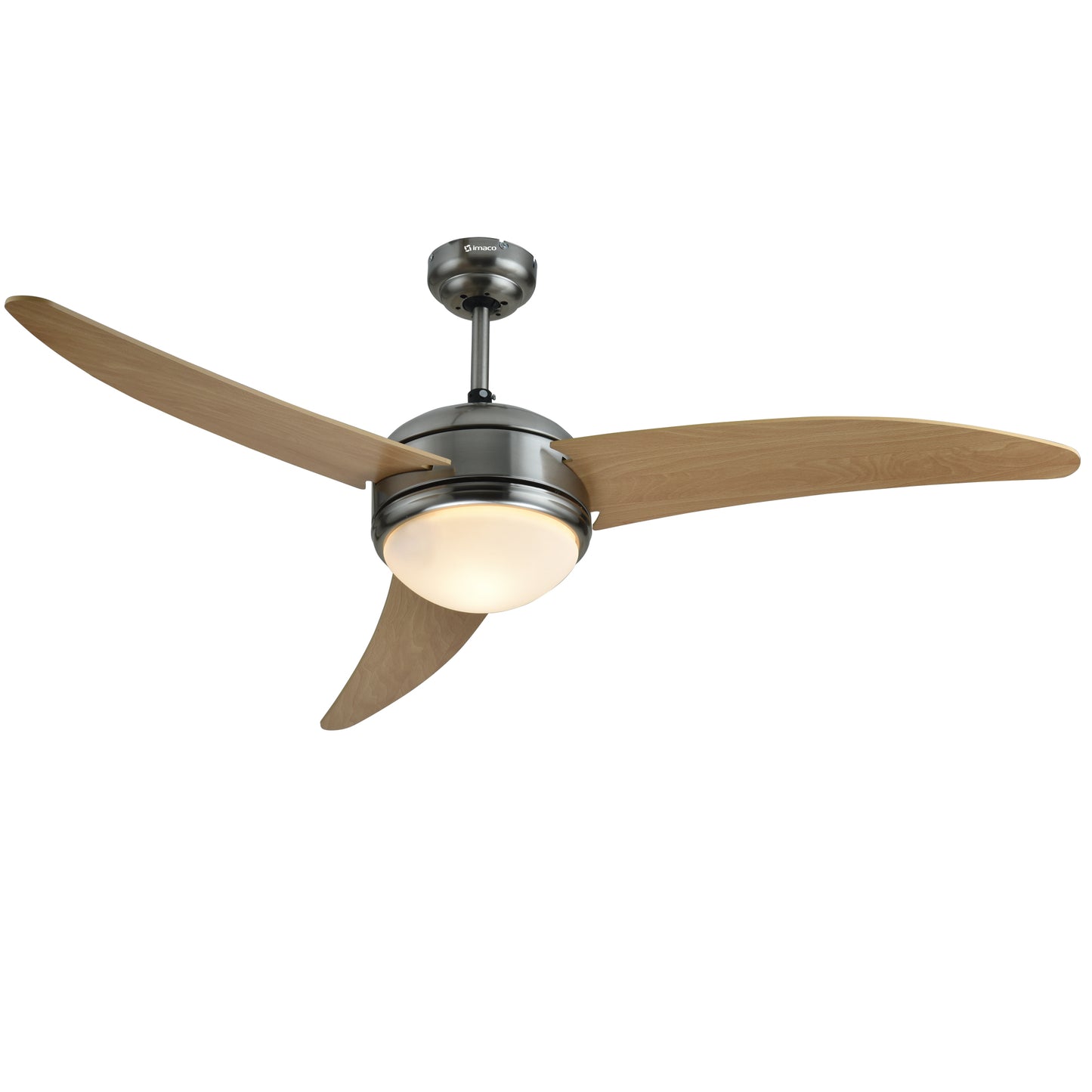 Ventilador decorativo de techo 52" c/luz y ctrl remoto timer 8h Imaco CF5260AC