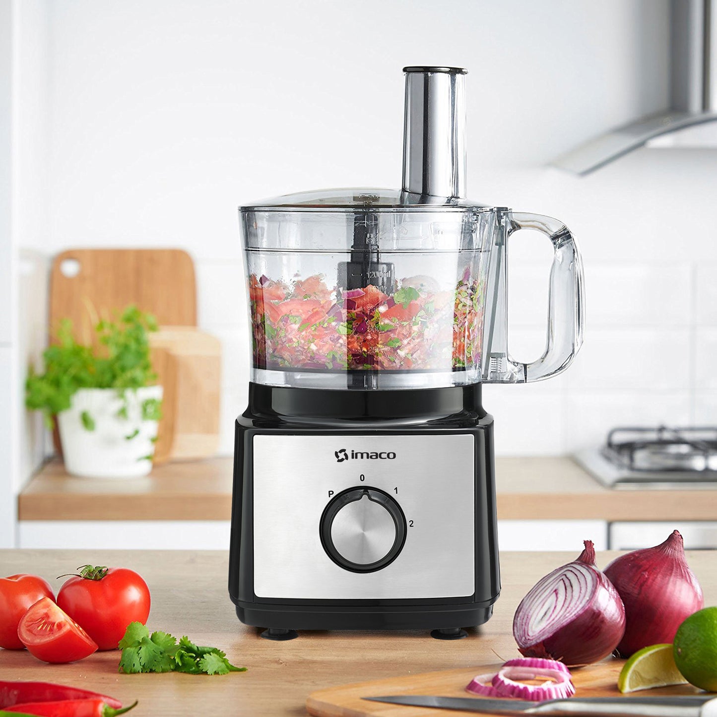 Procesador de alimentos 1.2 litros 8en1 FP7581 Imaco