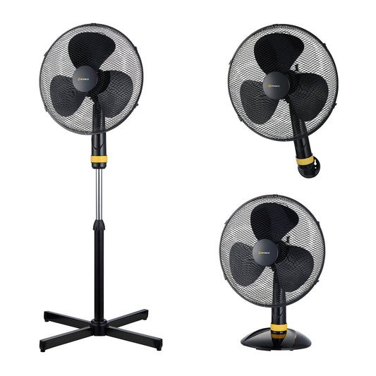 Ventilador 3 en 1 16" pedestal/mesa/pared FSM1650 Imaco