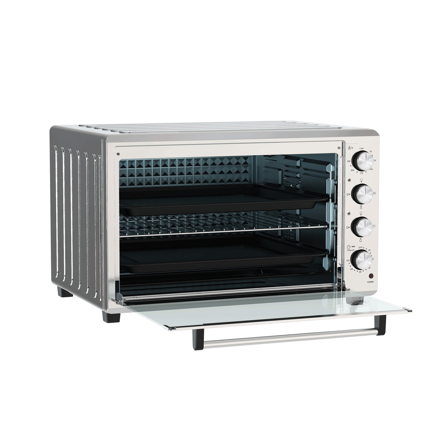 Horno eléctrico 100 litros C/rosticero HEB100R Imaco