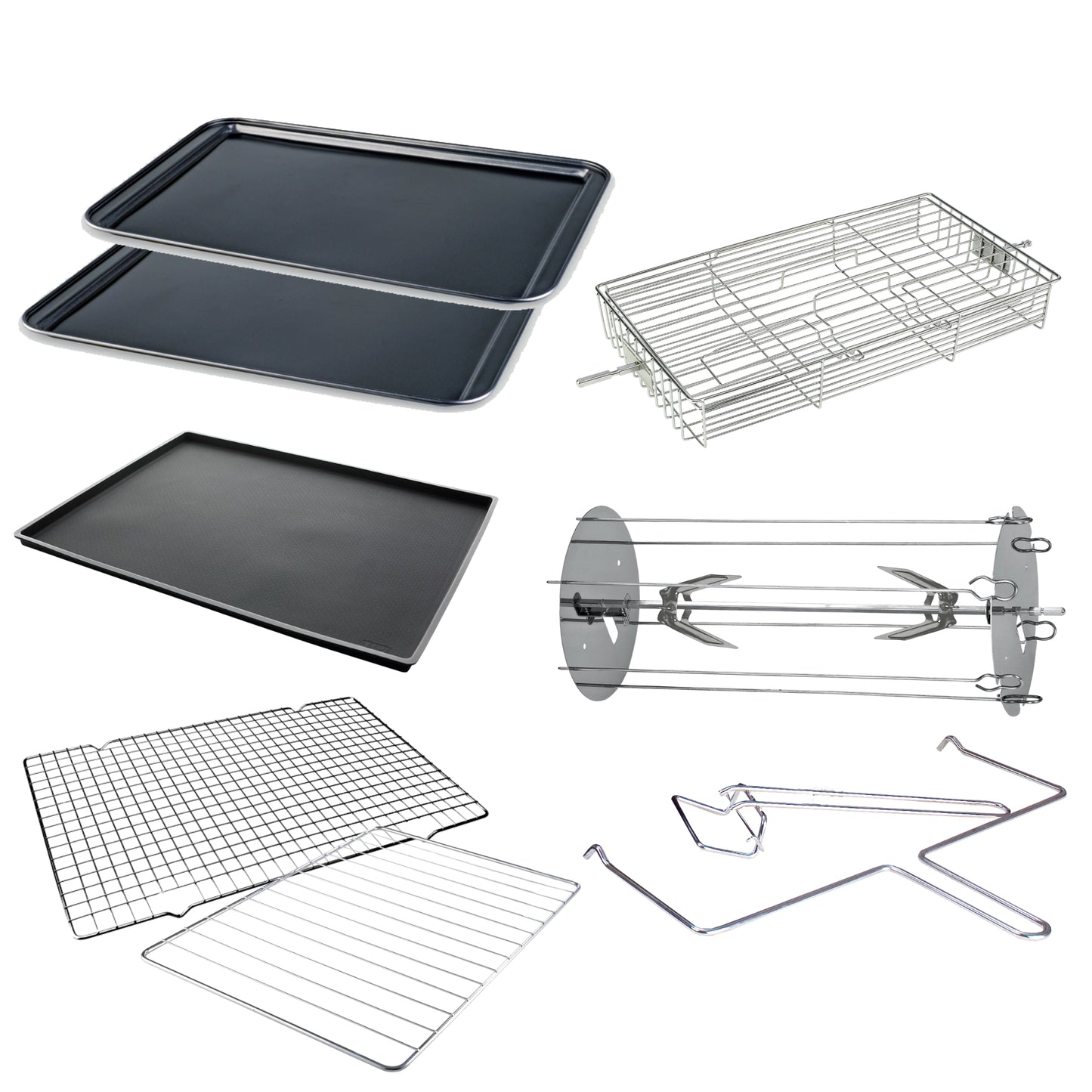 Horno eléctrico 100 litros C/rosticero HEB100R Imaco
