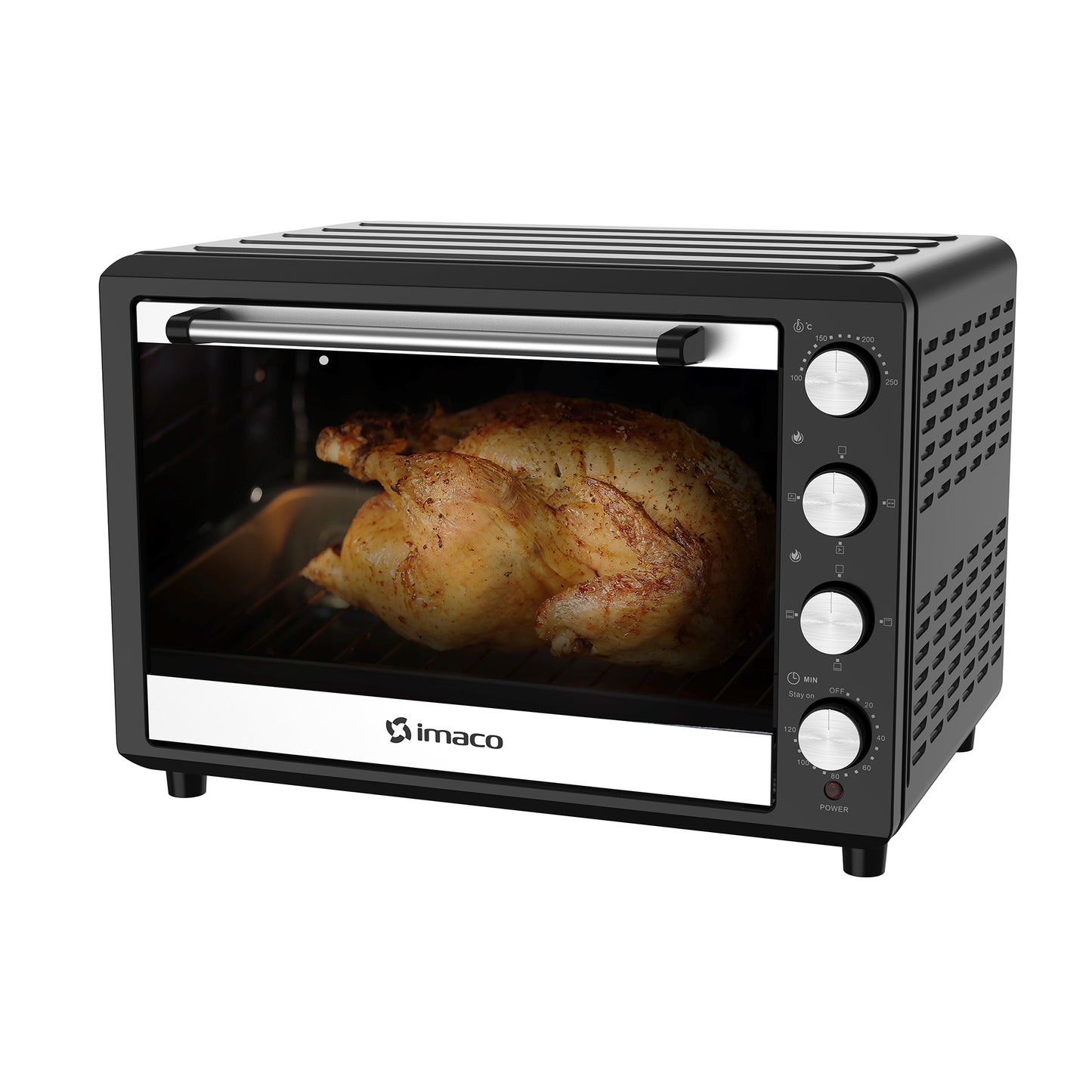 Horno eléctrico 66 litros C/rosticero HEB60R Imaco