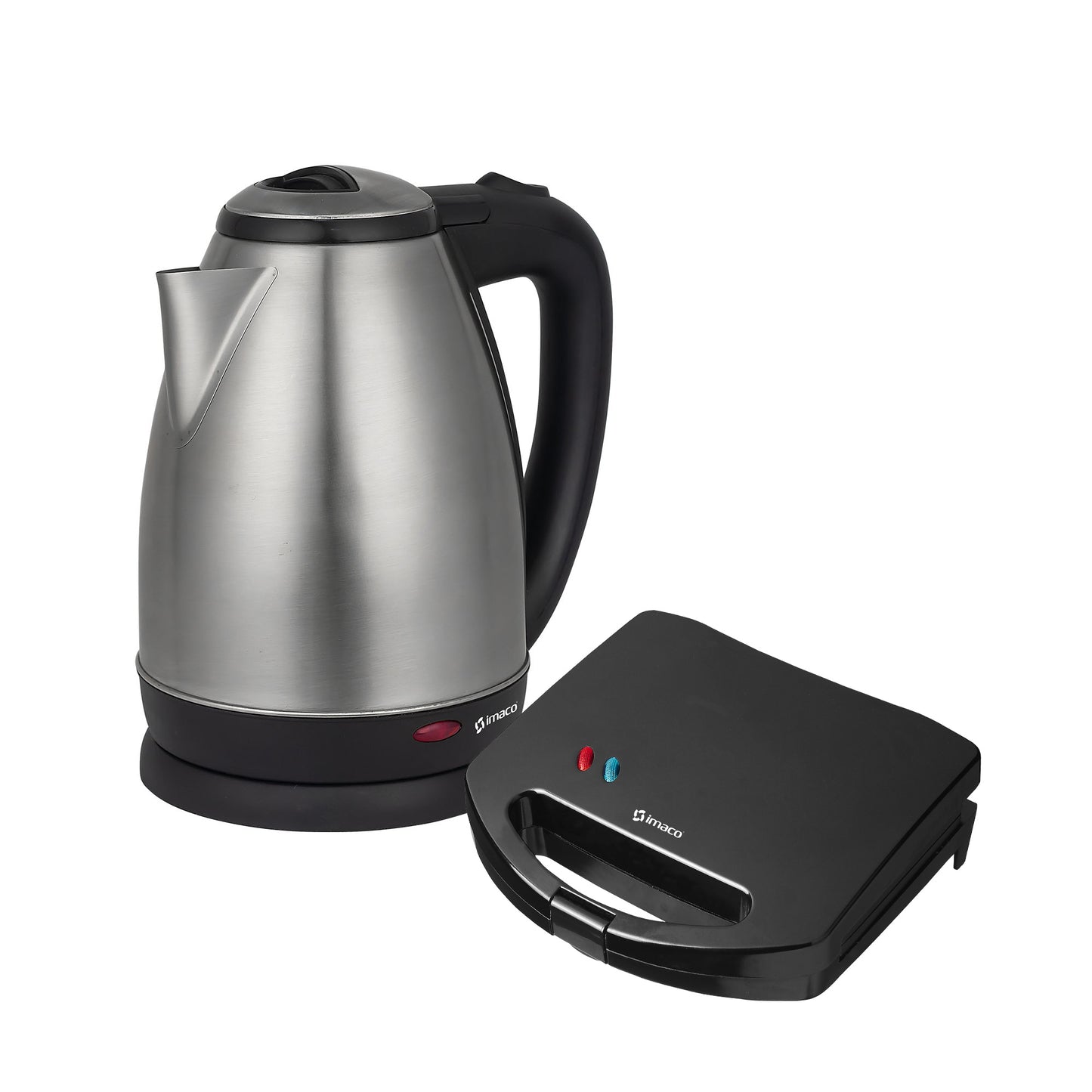 Combo hervidor 1.8l ke1801 + Sandwich maker 2 panes negro ist101n