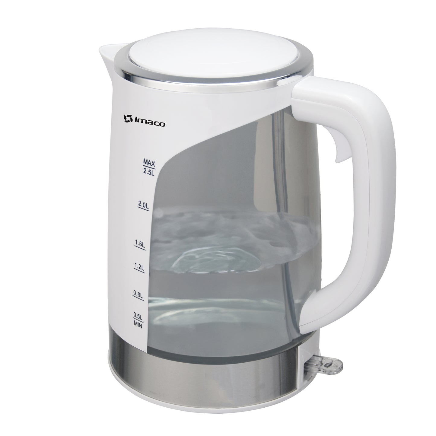 Hervidor plastico 2.5l col. blanco Imaco KE2500
