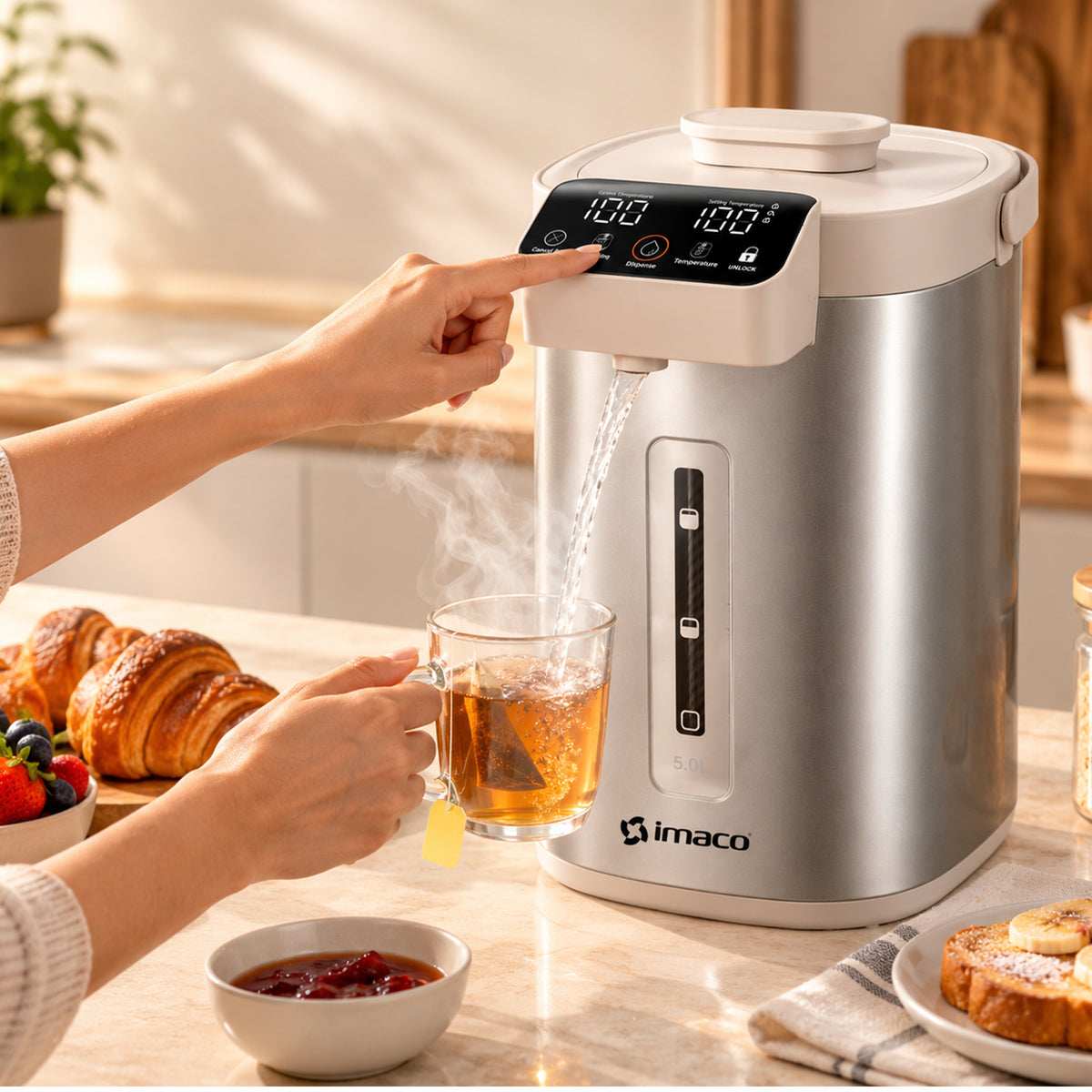 Termodispensador digital 5LT SmartTouch TP5516E Imaco