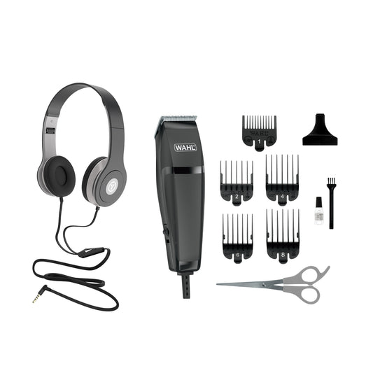 Combo headphones on ear chill + Cortadora de cabello easy cut