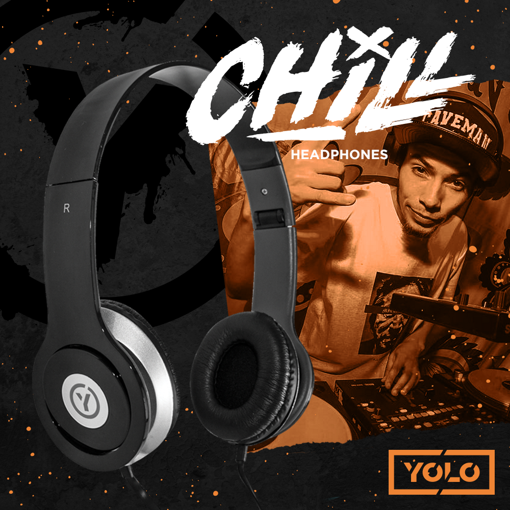 Combo headphones on ear chill + Cortadora de cabello easy cut