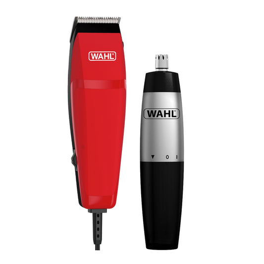 Combo cortadora de cabello easy cut 09314-2718 + recortadora de vello nasal 05642-108 wahl