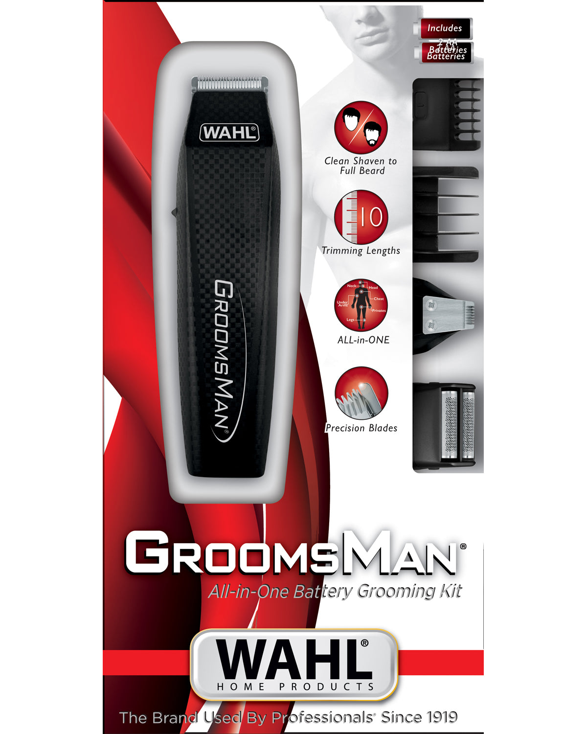 Cortadora De Cabello All In One Groomsman Kit 05537-3008 Wahl