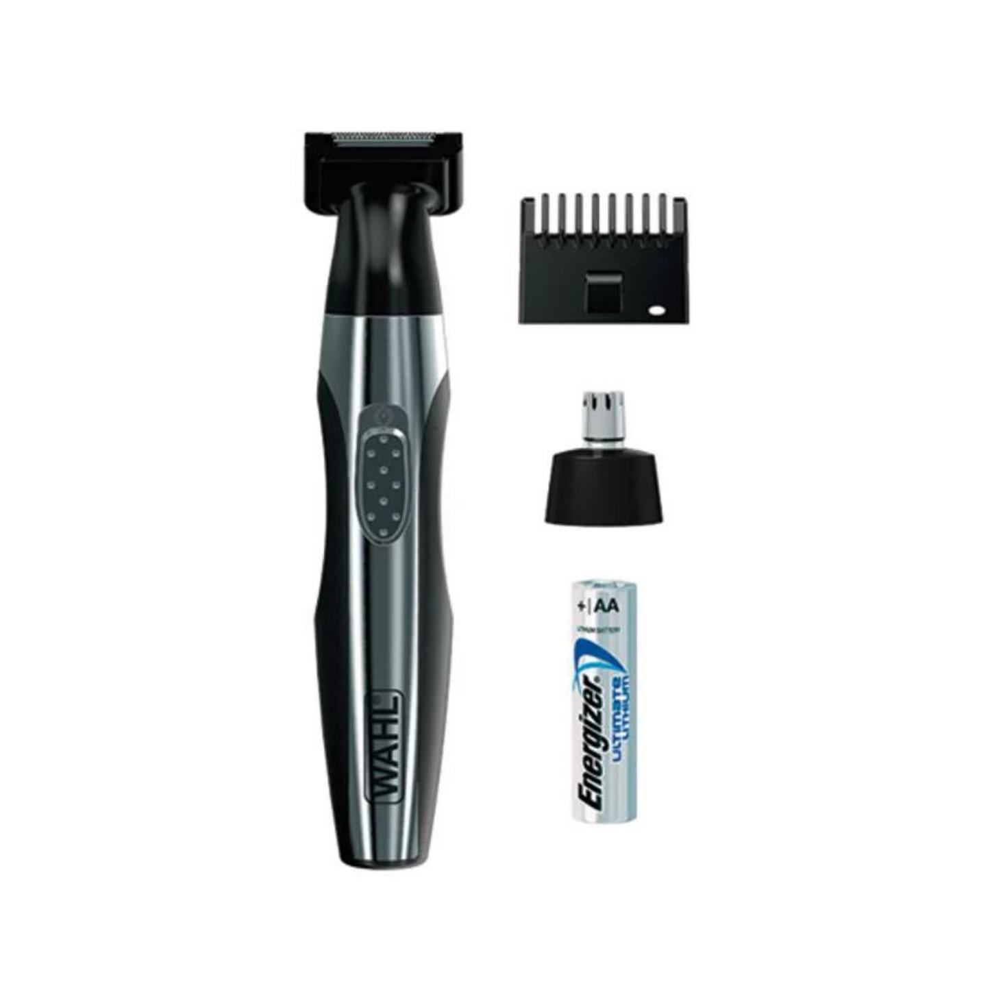 Recortadora quickstyle 3 cabezales barba orejas nariz 05604-018 wahl