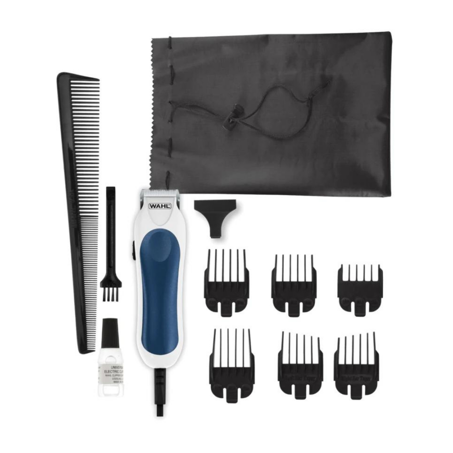 Cortadora De Cabello Mini Pro Kit Wahl 8 Pzs 09307-108 Blanco