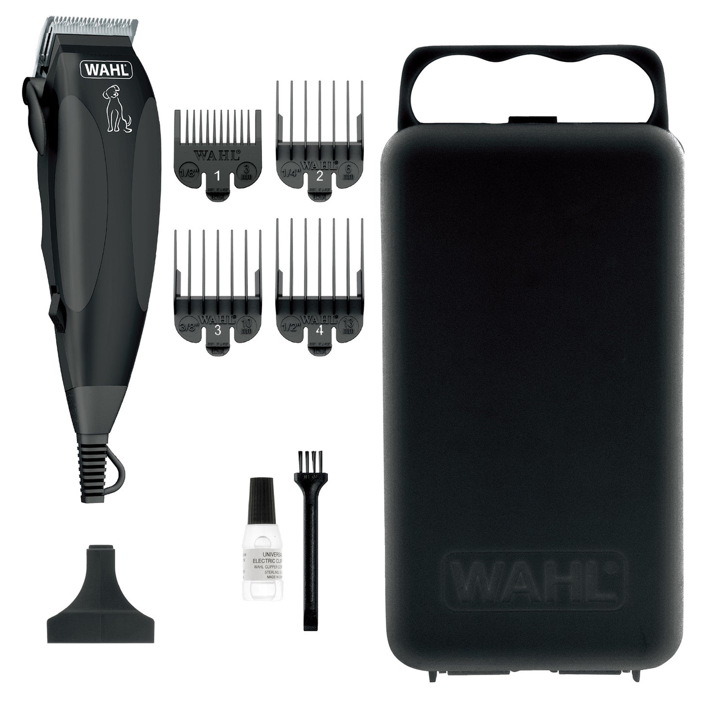 Cortadora para mascotas pet clipper Kit 9 piezas wahl 09653-718