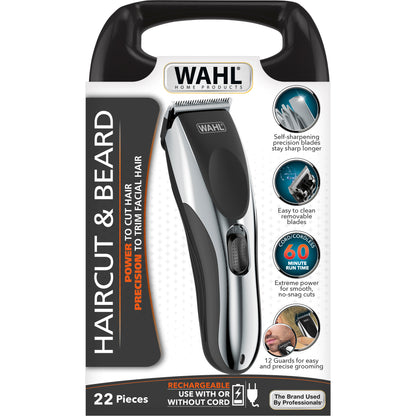 Cortadora de cabello y barba haircut beard wahl 3024610