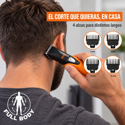 Afeitadora Trim Ninja 3 en 1 Inalambrica Recargable 3029720S Wahl