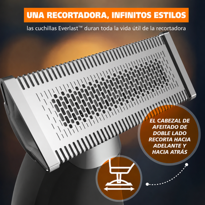 Afeitadora Trim Ninja 3 en 1 Inalambrica Recargable 3029720S Wahl