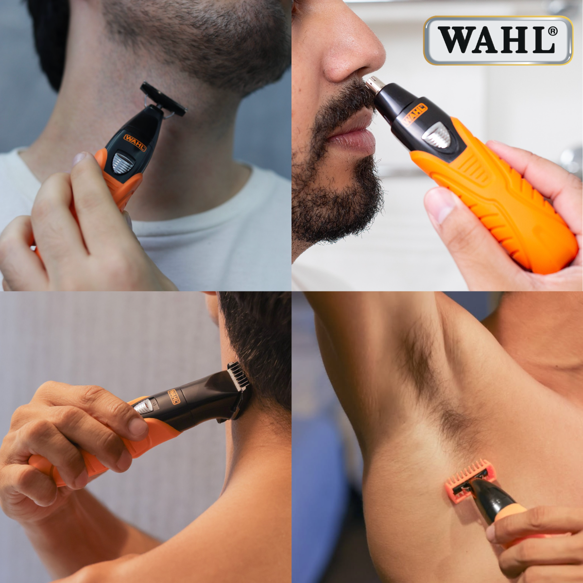 Afeitadora Trim Ninja 3 en 1 Inalambrica Recargable 3029720S Wahl