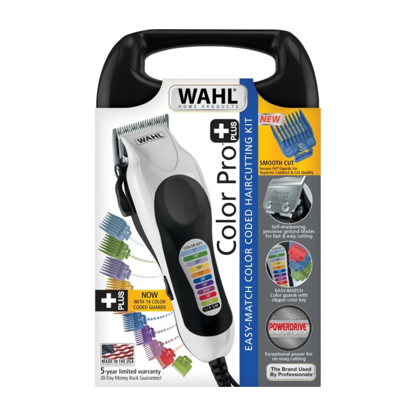 Cortadora De Cabello Usa Color Pro Kit Wahl 79752-018