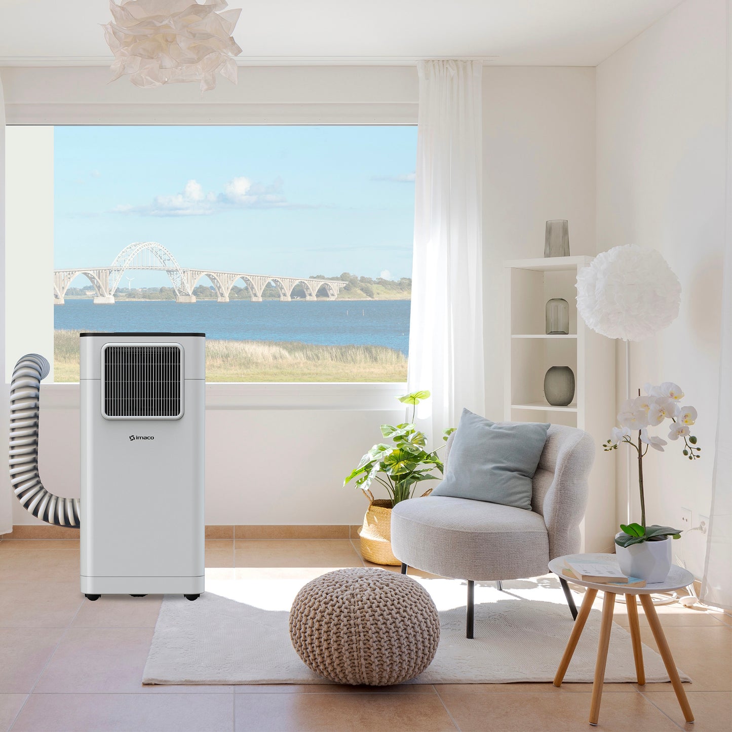 Aire acondicionado portatil digital 6500 BTU AC7000 Imaco