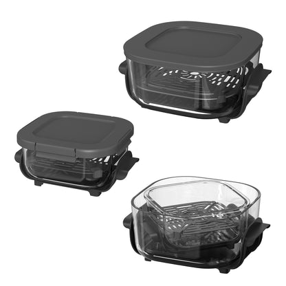 Freidora de aire 6L Dual Glass Pro AF1524VD Imaco