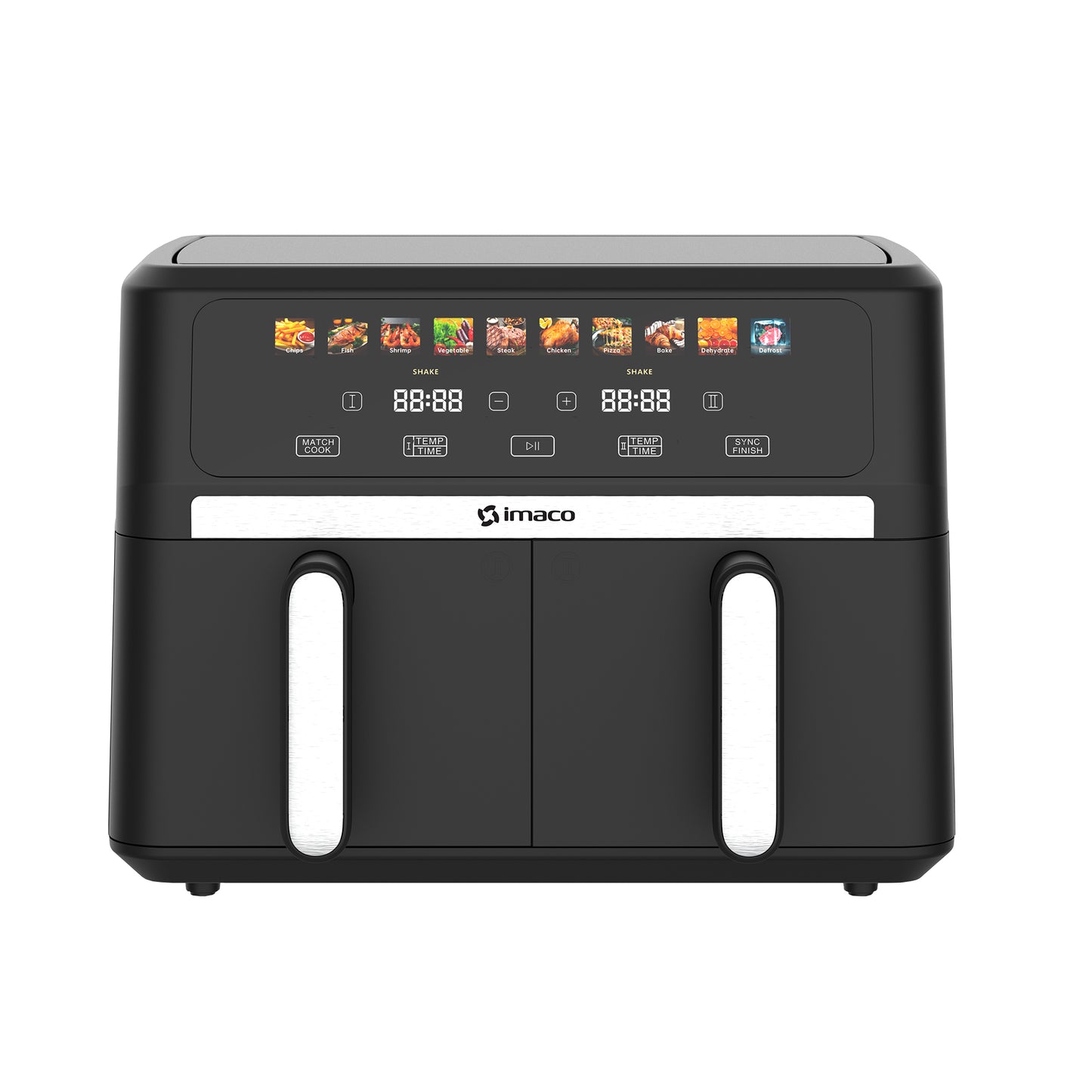 Freidora de aire 9 litros doble digital XXL AF1790D Imaco