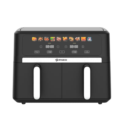 Freidora de aire 9 litros doble digital XXL AF1790D Imaco
