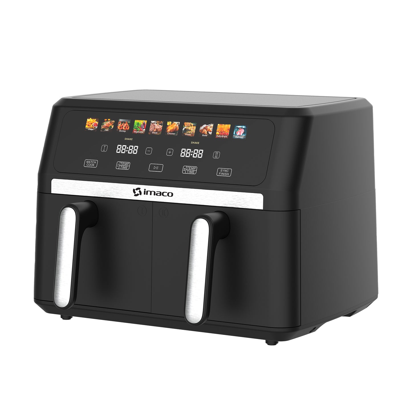Freidora de aire 9 litros doble digital XXL AF1790D Imaco