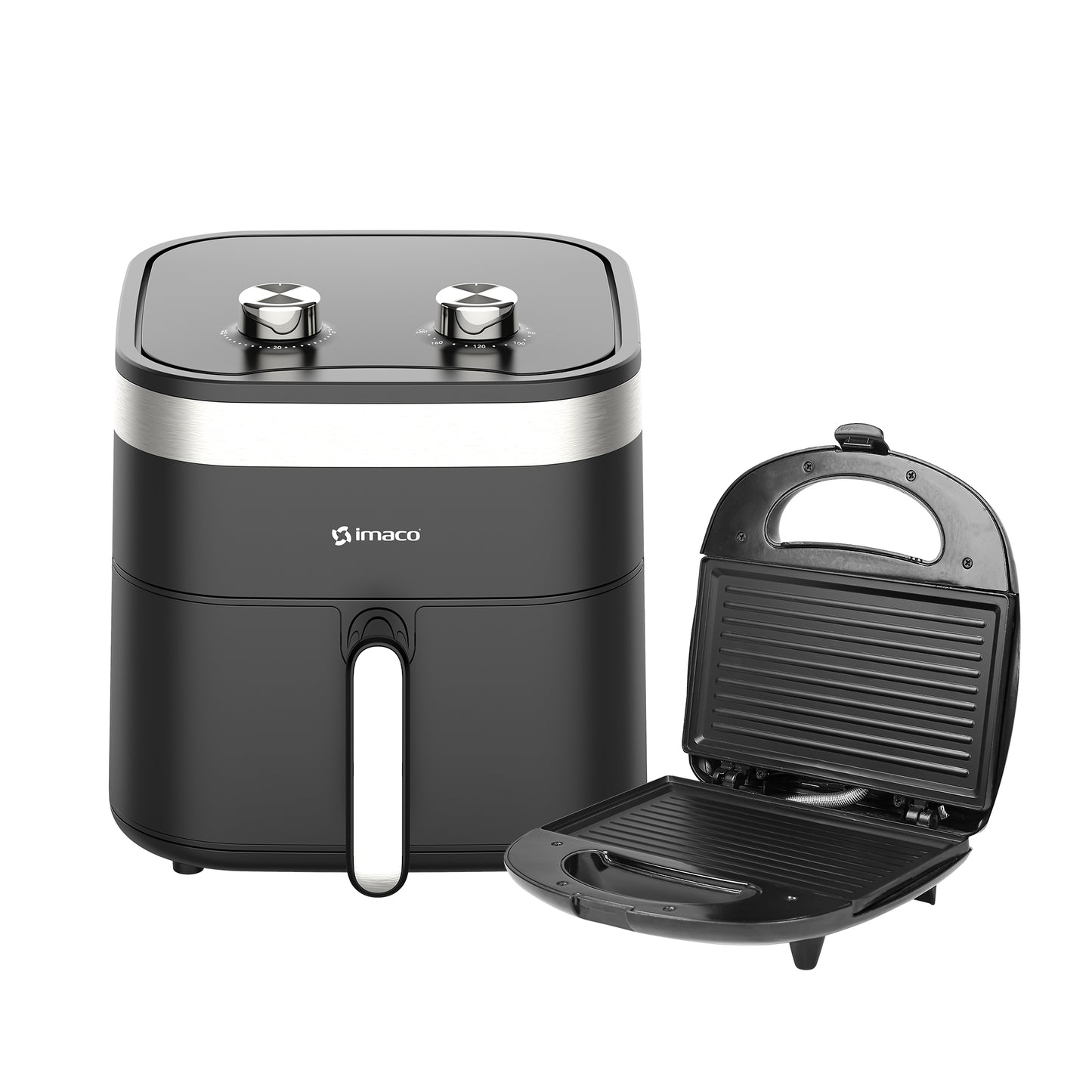 Combo Freidora 6.5L + Sandwichera grill 700w Imaco