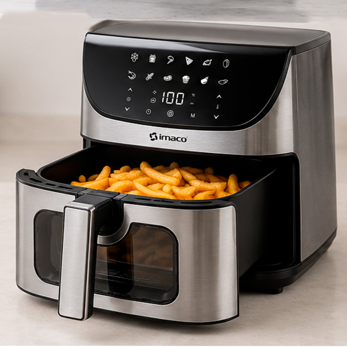 Freidora digital 8 litros 12 menus AF81700D Imaco