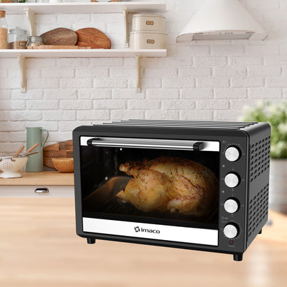 Horno eléctrico 66 litros C/rosticero HEB60R Imaco