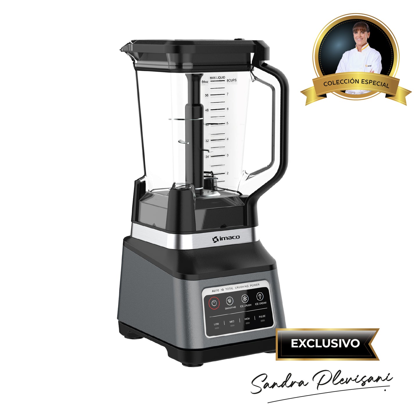 Licuadora 2L Inteligente IQ Smart System 1500W - BLC1500KI Imaco