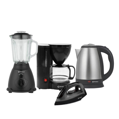 Cuatri-combo Licuadora + Hervidor + Cafetera + Plancha Imaco