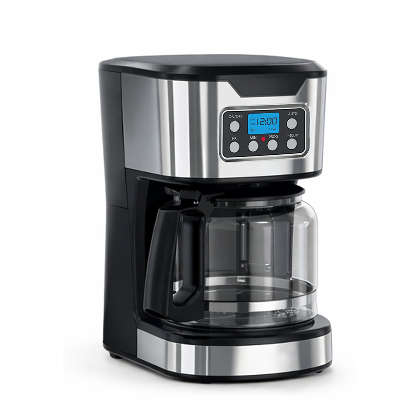 Cafetera Electrica 12 tazas pantalla digital CM1282 Imaco