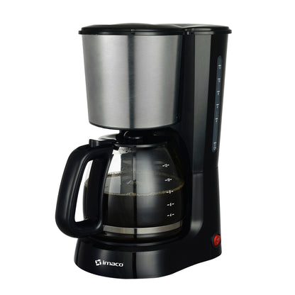 Combo cafetera eléctrica 12 tazas + Hervidor plastico 2.5l Imaco
