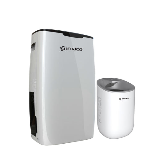 Combo Deshumedecedor Digital 16l + Deshumedecedor De Closet Imaco