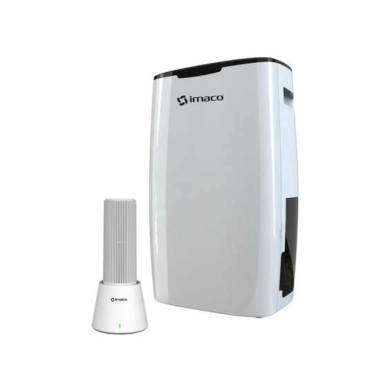 Combo Deshumedecedor Digital 20l + Mini deshumedecedor portatil de closet DHM20 Imaco