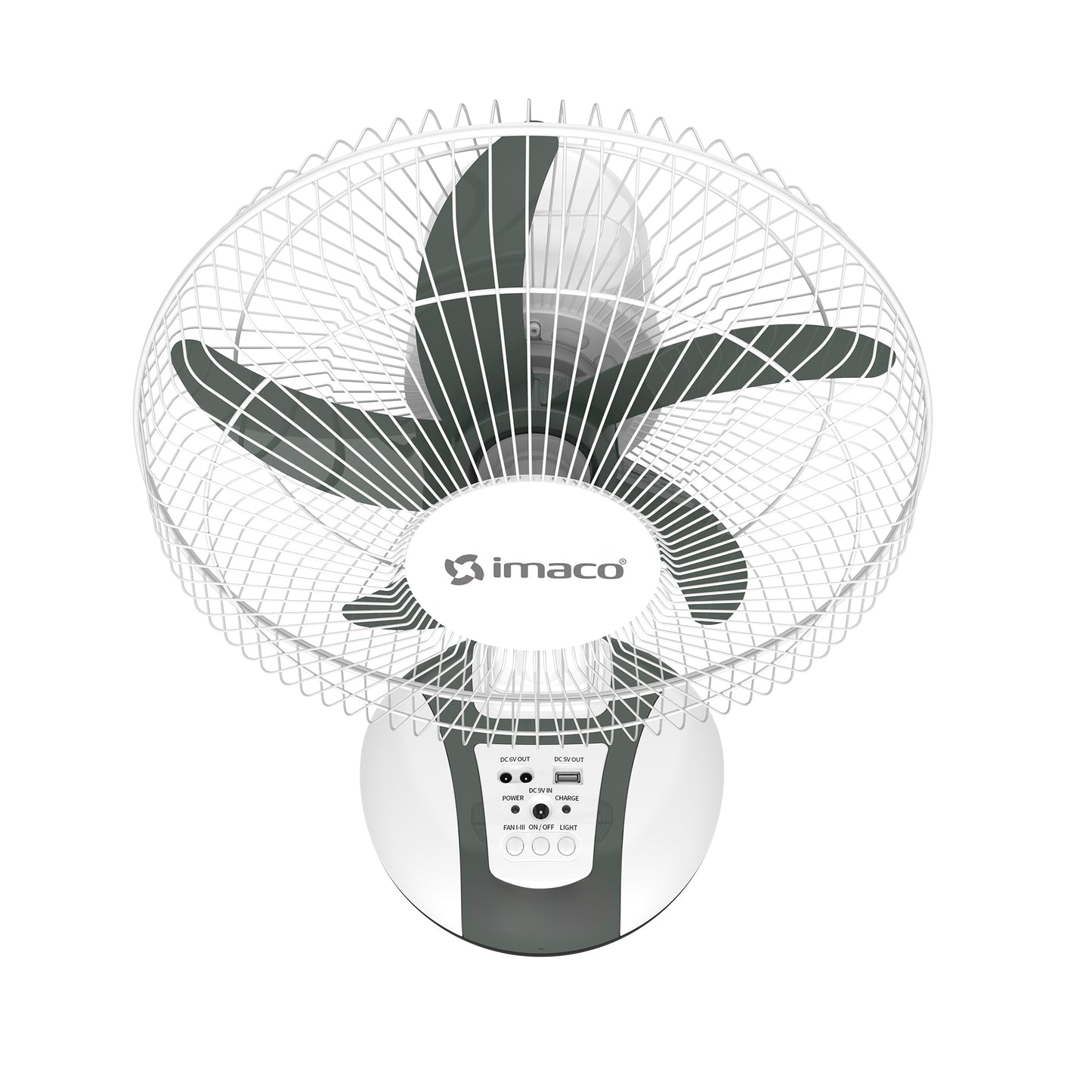 Ventilador 14" Solar Recargable de mesa FAN1418SOL Imaco