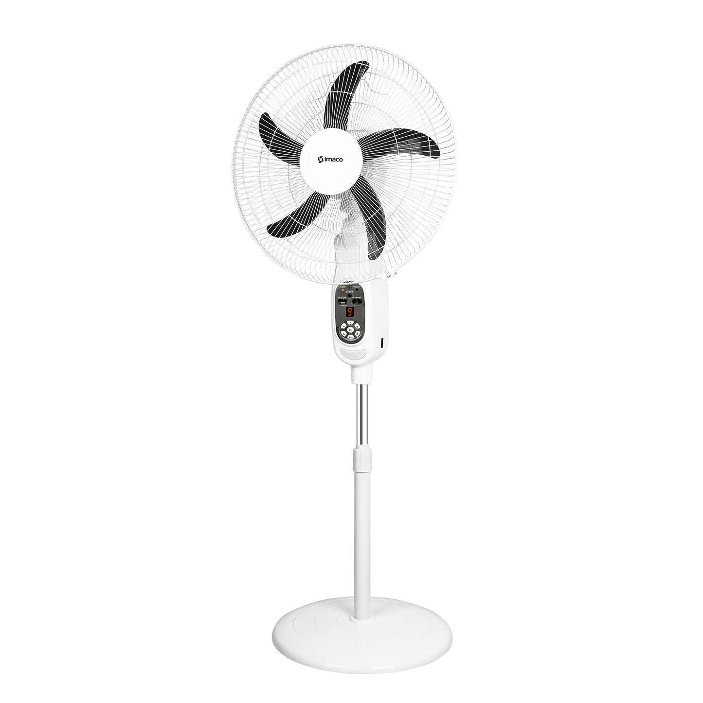 Ventilador 16" Solar Recargable de pedestal FAN1618SOL Imaco