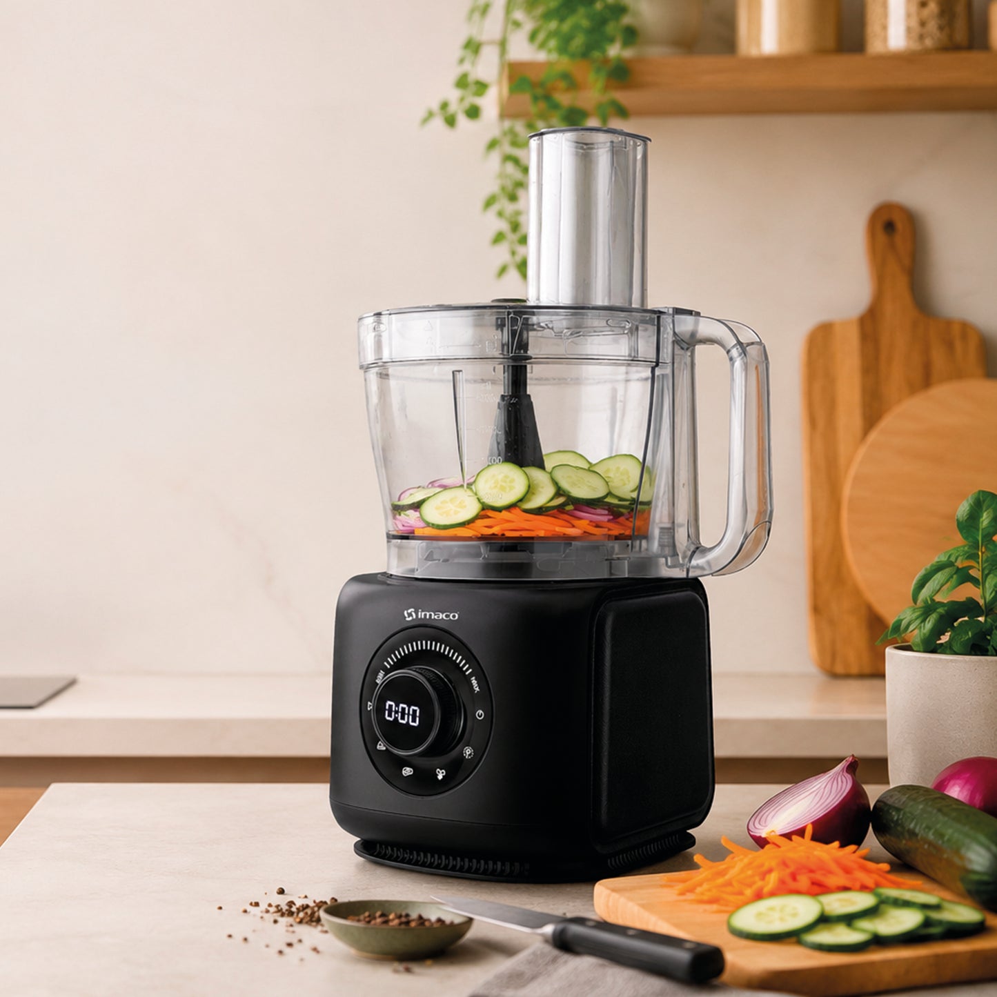 Procesador de alimentos 2 litros 7en1 FP416A Imaco