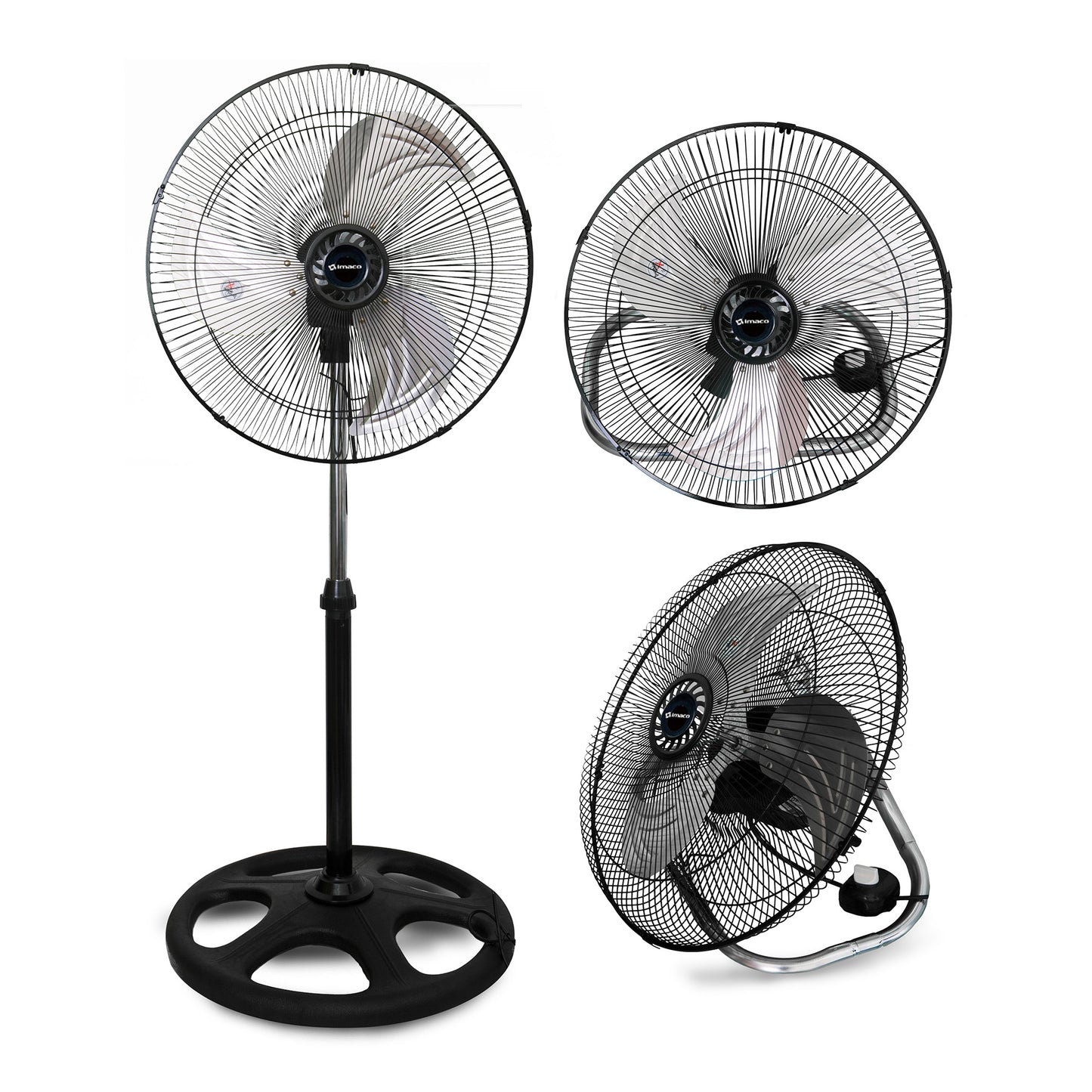 Ventilador 20" 3 en 1  pedestal/mesa/pare FSM2060 Imaco
