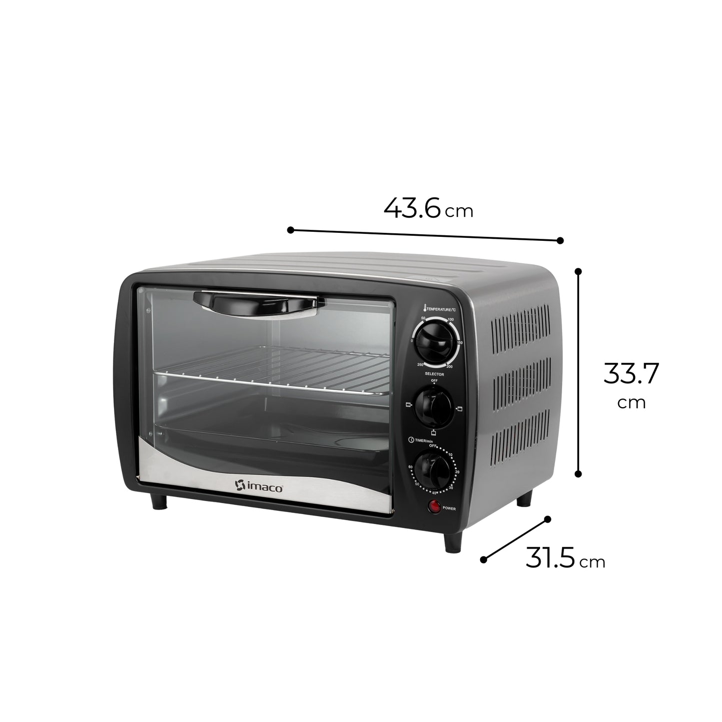 Horno eléctrico 14 litros HE14S Imaco