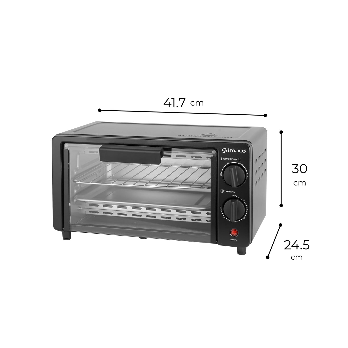 Horno eléctrico 9 litros HE900B Imaco