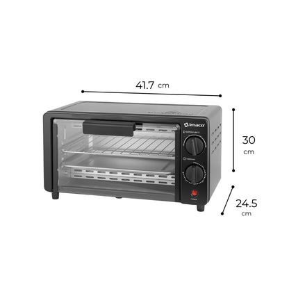 Horno eléctrico 9 litros HE900B Imaco