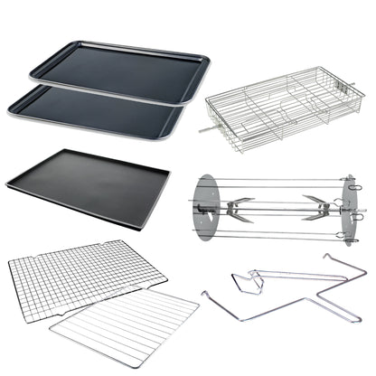 Horno eléctrico 100 litros C/rosticero HEB100R Imaco