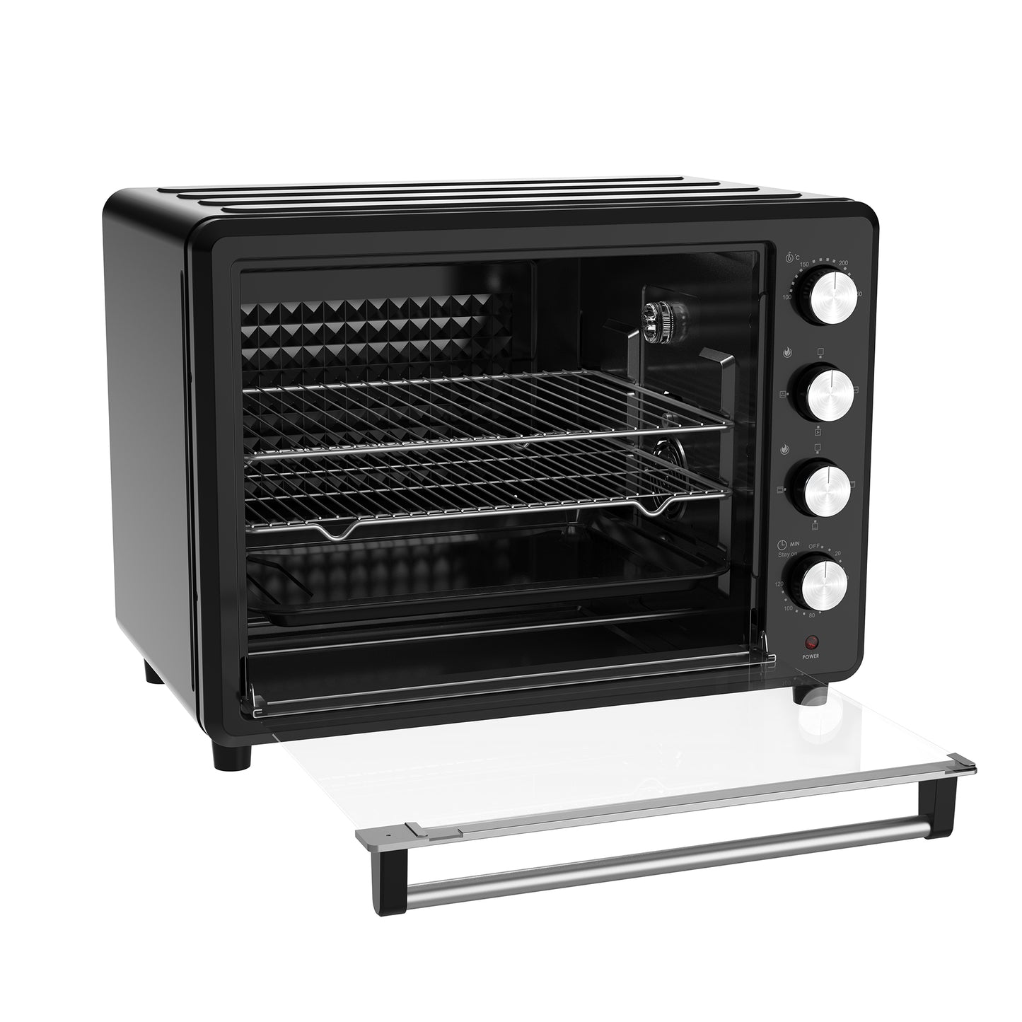 Horno eléctrico 66 litros C/rosticero heb60r imaco